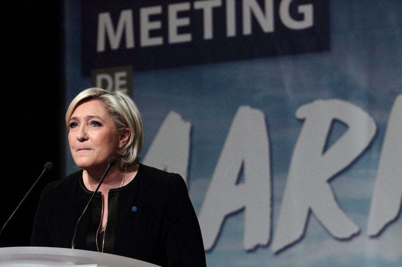 rencontre marine le pen