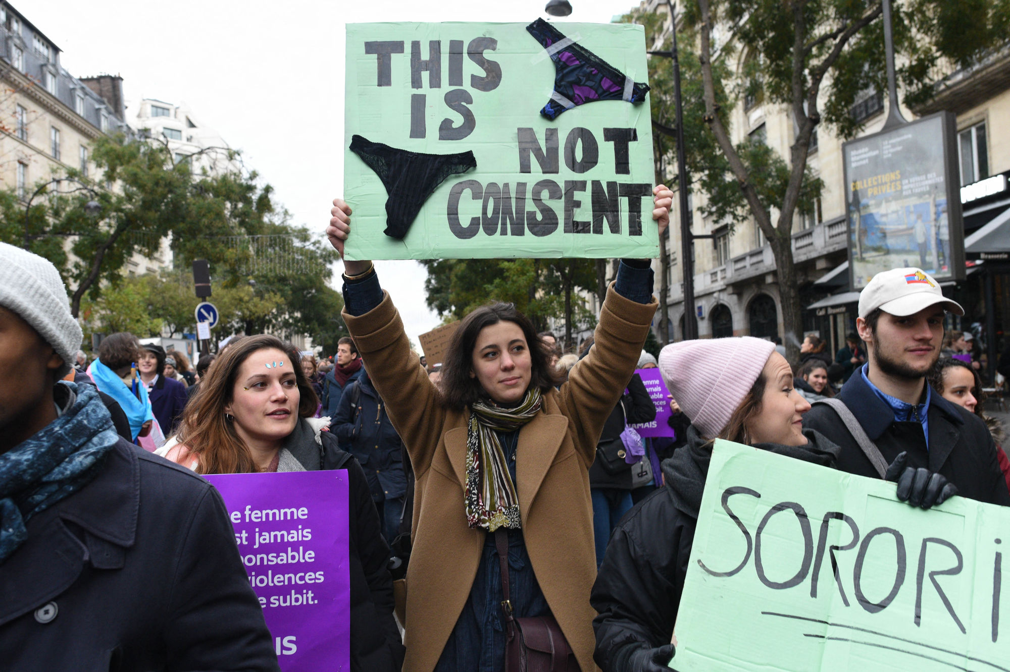 Manifestation Noustoutes Contres Violences Sexuelles à Paris Mehdi