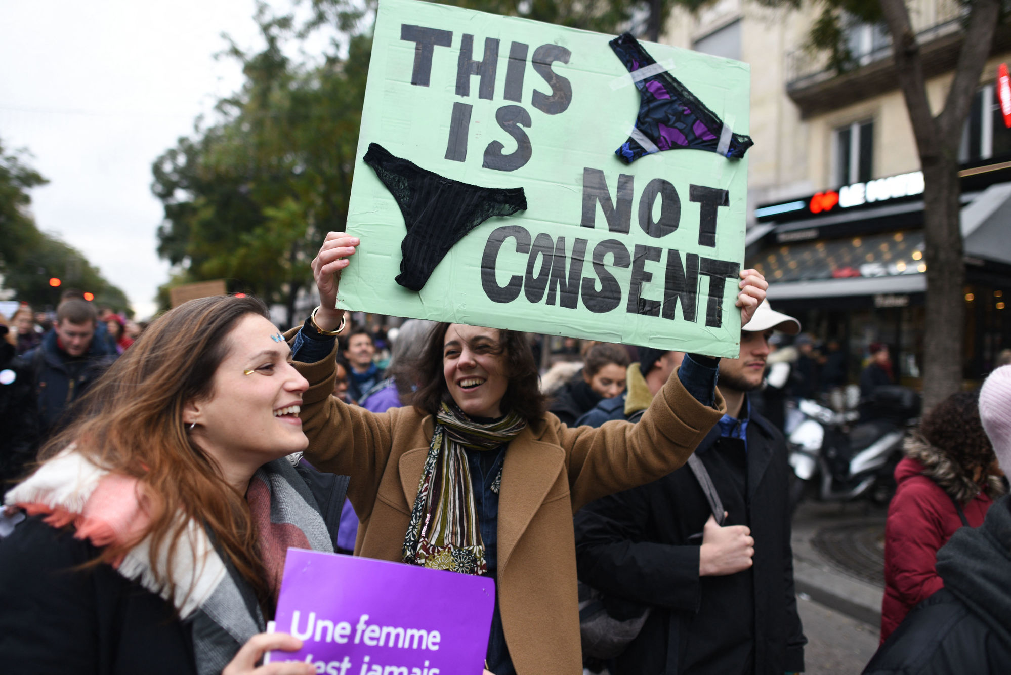 Manifestation Noustoutes Contres Violences Sexuelles à Paris Mehdi