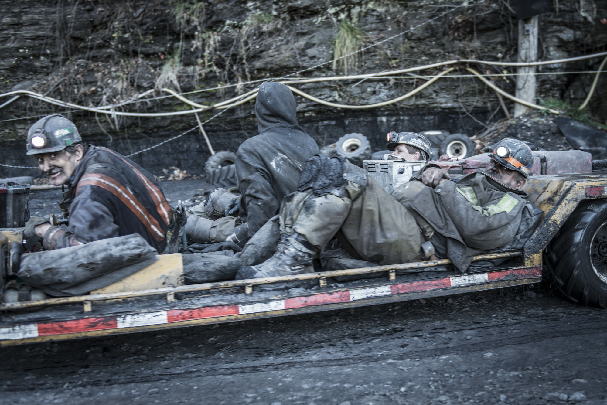 USA COAL MINERS IN WEST VIRGINIA (Anne Hollande)